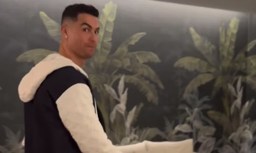 Роналду прибыл на бой Фьюри — Нганну. Видео