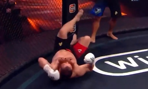 Нокаутом закончился бой Вячеслава Дацика за чемпионский пояс. Видео