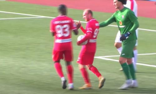 Видео гола Кобзаря матча Премьер-Лиги «Аксу» — «Кайсар»