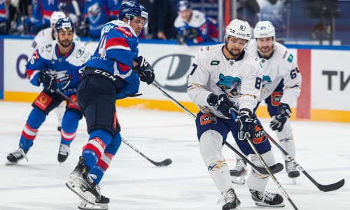 Фоторепортаж с матча КХЛ «Лада» — «Барыс» 2:1