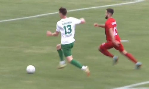 Видео гола Турсынбая матча Премьер-Лиги «Мактаарал» — «Кызылжар»