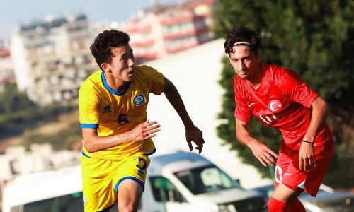 Фоторепортаж с матча отбора на юношеский Евро-2024 Турция — Казахстан 0:0 