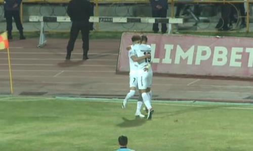 Видео гола Умарова матча Премьер-Лиги «Ордабасы» — «Шахтер»