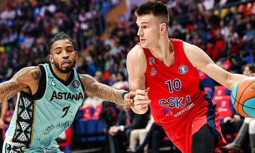 Видеообзор матча Единой лиги ВТБ ЦСКА — «Астана» 96:66