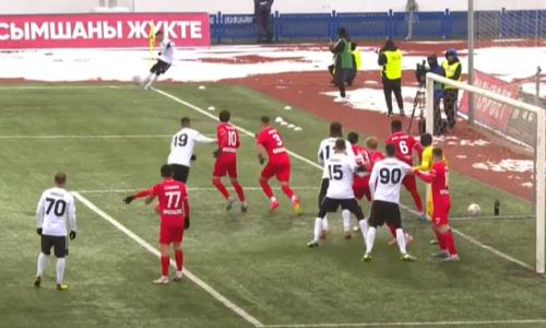 Видео гола Забелина матча Премьер-Лиги «Аксу» — «Тобол»