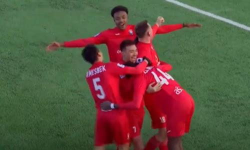 Видео гола Загре матча Премьер-Лиги «Кызылжар» — «Кайсар»