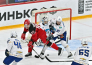 Фоторепортаж с матча КХЛ «Витязь» — «Барыс» 3:2 ОТ