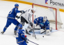 Фоторепортаж с матча КХЛ «Барыс» — «Трактор» 2:1