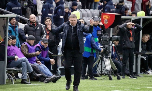 Седнев проведет второй финал Кубка Казахстана