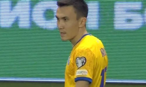 Закончился первый тайм матча Казахстан — Сан-Марино