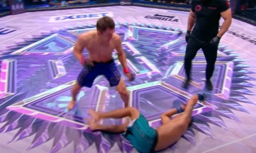 Кандидат в UFC из Казахстана оформил нокаут за две секунды до конца боя. Видео
