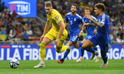 Украина — Италия: прямая трансляция матча в отборе на Евро-2024 по футболу