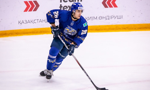 Хоккеист «Барыса» высказался о своей дебютной шайбе в КХЛ 