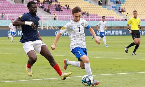 Узбекистан дал бой Франции в четвертьфинале юношеского чемпионата мира по футболу