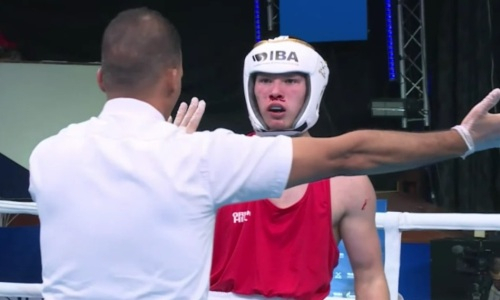 «Суперталант» из Казахстана в кровь разбил сопернику лицо на юниорском ЧМ-2023 по боксу. Видео нокаута