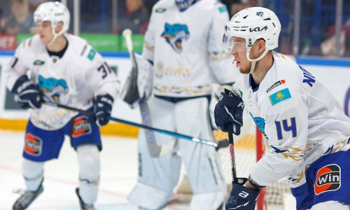 Фоторепортаж с матча КХЛ  «Металлург» — «Барыс» 3:2