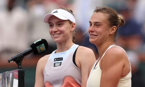 WTA отметила прогресс Рыбакиной и регресс Соболенко перед их матчем