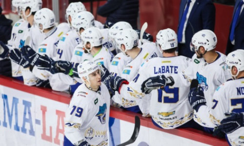 Фоторепортаж с матча КХЛ «Автомобилист» — «Барыс» 2:3 Б