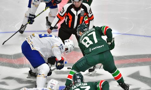 Фоторепортаж с матча КХЛ «Ак Барс» — «Барыс» 5:3