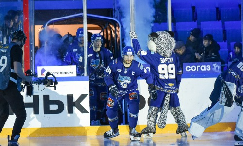 Фоторепортаж с матча КХЛ «Барыс» — «Северсталь» 4:1