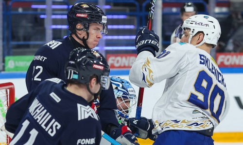 Фоторепортаж с матча КХЛ «Металлург» — «Барыс» 2:0