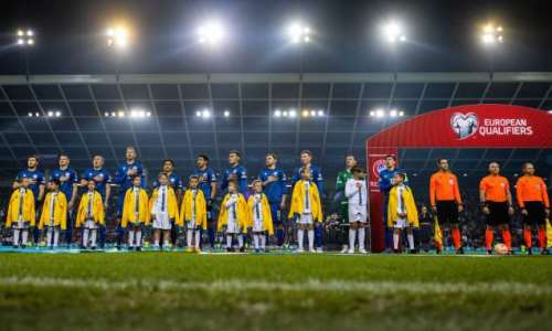 «Покажите это всем!». Футболисты сборной Казахстана покорили европейцев красивым жестом. Фото