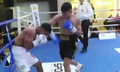 Безумием закончился бой казахстанского чемпиона с «Тайсоном» из Узбекистана