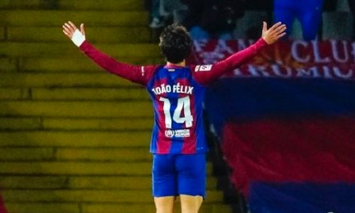 Гол Феликса принес «Барселоне» победу над «Атлетико» в матче с десятью желтыми карточками. Видео