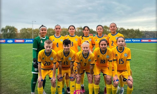 Женская сборная Казахстана до 19 лет уступила Румынии в матче отбора на Евро по футболу
