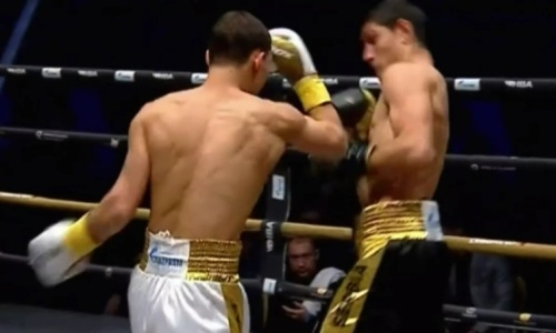 Неожиданным исходом завершился бой вице-чемпиона мира из Казахстана