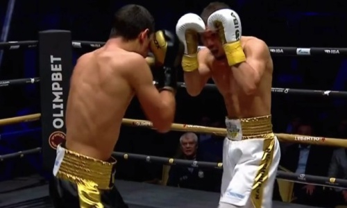 Видео боя вице-чемпиона мира из Казахстана с российским боксером 