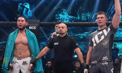 Скандалом завершился поединок «Казахского гиганта» с экс-бойцом UFC в России