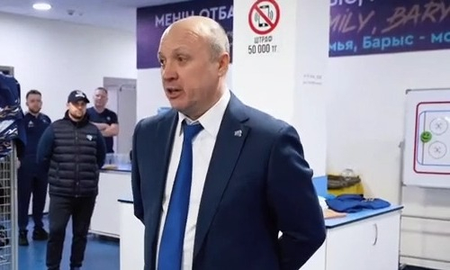 «Барыс» показал видео из раздевалки после победы над «Сочи»