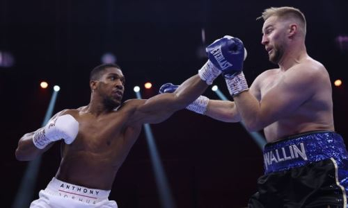 Видео полного боя Энтони Джошуа — Отто Валлин с неожиданным итогом