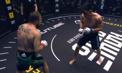 Видео полного боя Муратбека Касымбая против российского чемпиона