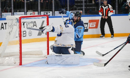 Фоторепортаж с матча КХЛ «Сибирь» — «Барыс» 5:1