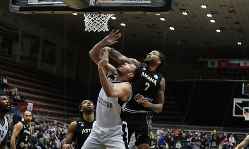 Фоторепортаж с матча Единой лиги ВТБ «Автодор» — «Астана» 84:75