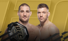 Первый номерной турнир UFC в 2024 году! Какие коэффициенты на бой Стрикленд — Дю Плесси, где смотреть в Казахстане, во сколько