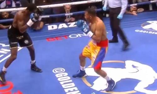 Сенсацией после быстрого нокаута закончился бой за титул чемпиона мира WBA. Видео