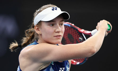 Елена Рыбакина вернулась на корт после завоевания титула