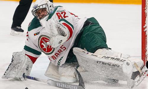 «Ему пришлось намного сложнее». Вратарь «Ак Барса» восхитился голкипером «Барыса»