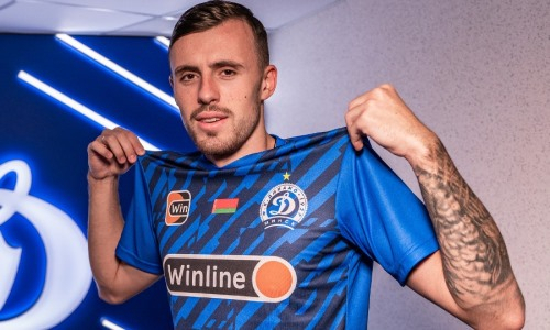 Белорусский футболист официально представлен в новом клубе после ухода из «Каспия»