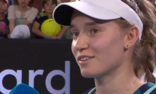 Елена Рыбакина прокомментировала победу над экс-первой ракеткой мира на старте Australian Open