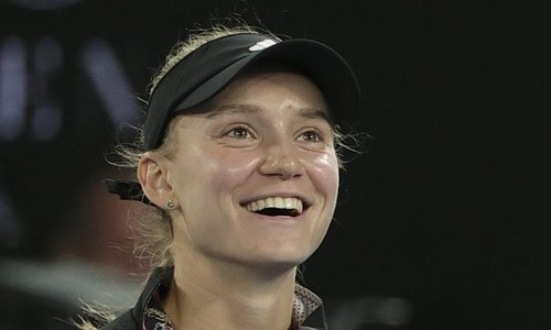 Елена Рыбакина снялась в смешном видео на Australian Open