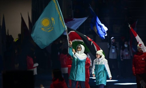Казахстанская делегация приняла участие в церемонии открытия зимней юношеской Олимпиады в Южной Корее