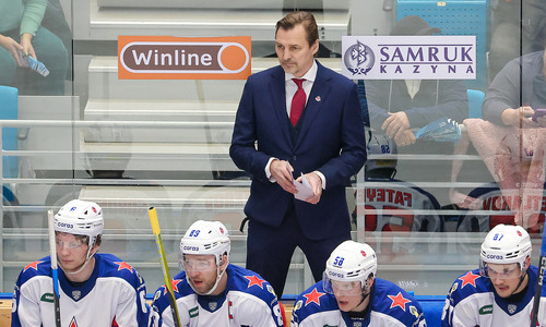 Наставник ЦСКА рассказал, как удалось уверенно переиграть «Барыс» в Астане