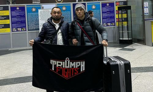 Казахстанский боец отправился в США на второй бой в UFC