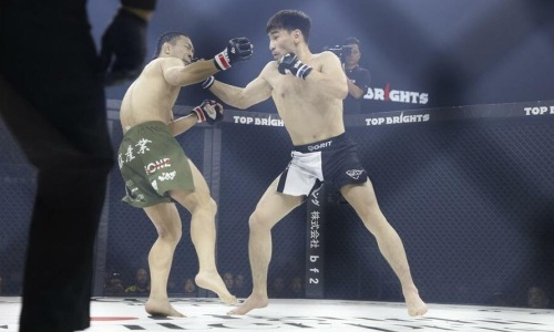 Боец из Казахстана нокаутировал японца у него на родине