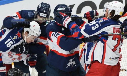 Клуб казахстанского хоккеиста совершил камбэк в матче КХЛ