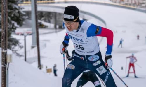 Казахстанец сенсационно выступил на Кубке Норвегии по лыжному двоеборью